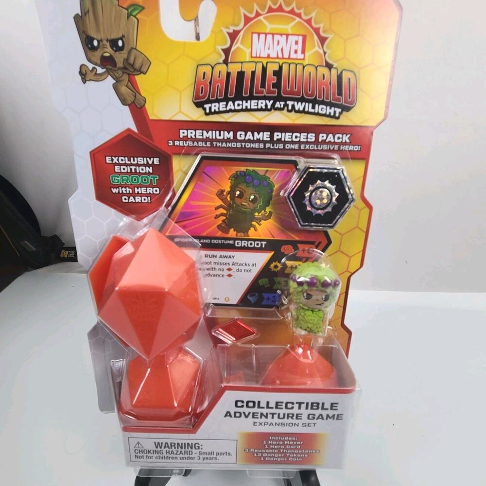 Marvel Battleworld Treachery At Twilight Groot Spider Island Game Pieces Pack